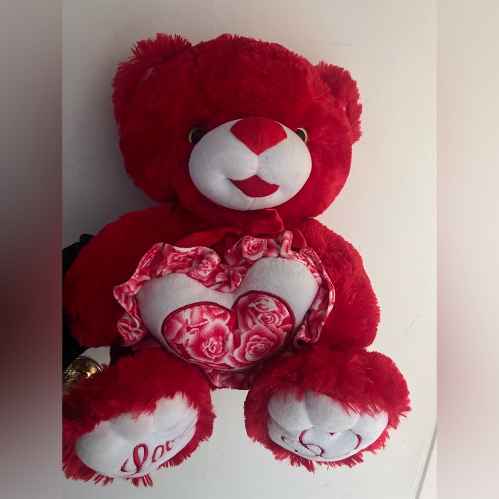Red Heart Teddy bear